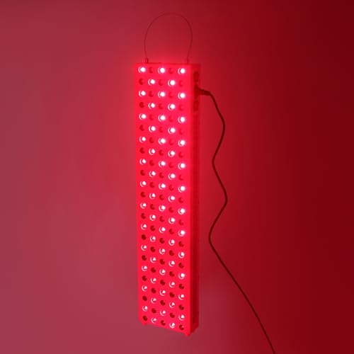 Rotes Licht-Therapie-Gerät 660NM 850NM Nah-Infrarot-Dual-Chip-LED-Panel 120 LEDs 600W Hochleistungspanel zur Körper Hals Schulter Gelenke Rückenschmerzen Haut