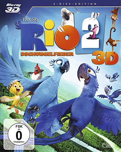 Rio 2 - Dschungelfieber (3D + Blu-ray)