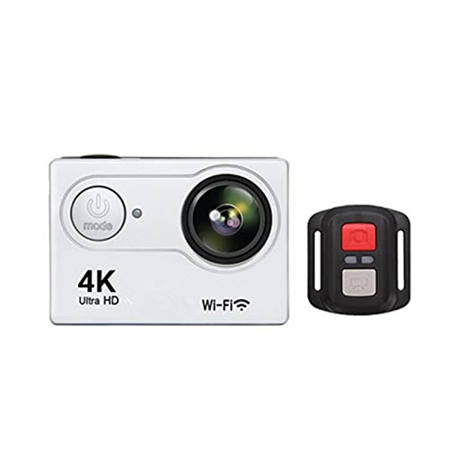 Ultra HD Unterwasserkamera, H9R 4K Fernbedienung Sport Videoaufzeichnung Camcorder DVR DV Wasserdicht Pro Mini Helm Kamera Zubehör Kit Für Sport(1 UK)