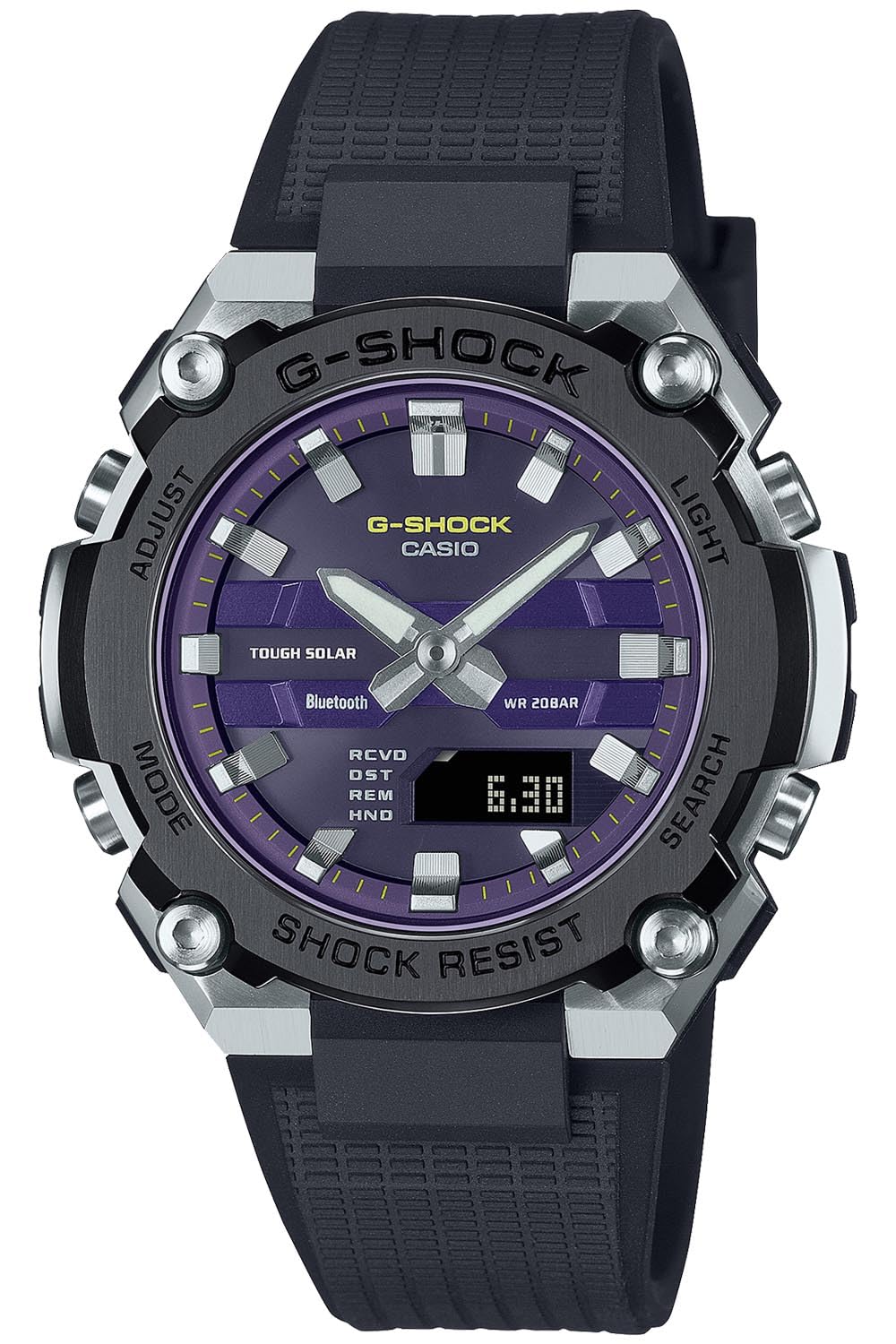 Casio G-Shock GST-B600A-1A6JF [G-Shock G-Steel], Schwarz, Schwarz, Modern