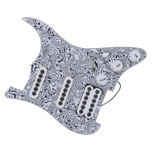 Standard-Pickguard-Tonabnehmer SSH E-Gitarren-Schlagbrett-Tonabnehmer, exquisite modische Gitarren-Ersatzteile