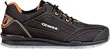 COFRA moderner Sicherheitshalbschuh S3 SRC Cregan aus der beliebten Running Reihe (38, Dunkelbraun)