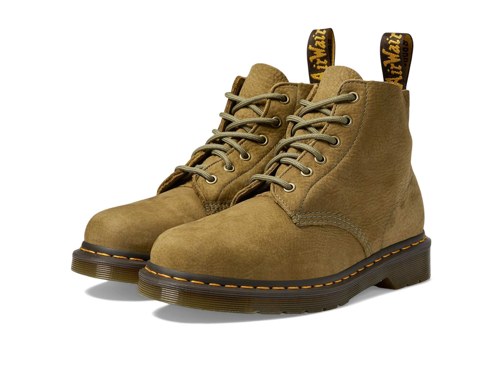 Dr. Martens 101 Unbound, gezahnte Oliven, 43 EU