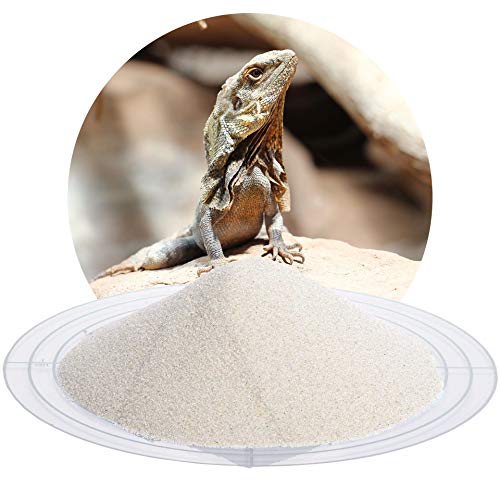 Schicker Mineral Terrariumsand Terrariumkies beige im 25 kg Sack, hochrein, kantengerundet, (0,1-0,3 mm)