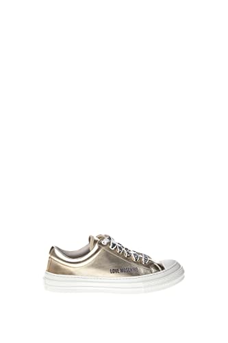 Love Moschino Damen Ja15764g0fif090039 Sneaker, Platin, 39 EU