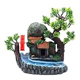 MEELYHOME Aquarien Dekorationen Landschaftsbau Aquarien Landschaft Skulptur SukkulentenPflanzenornamente