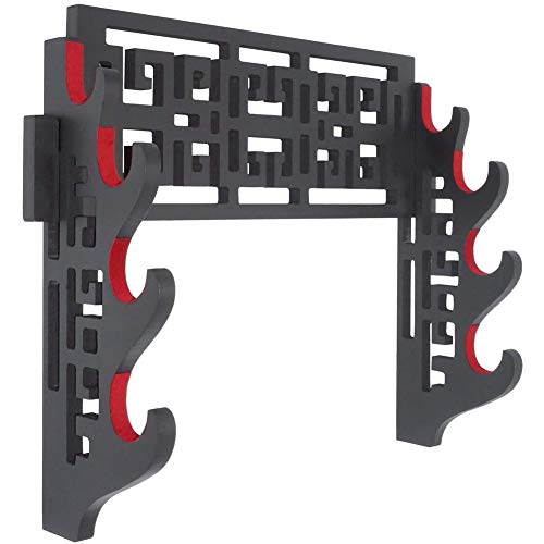 Z-fiber Schwertständer, Wandhalterung, Samurai-Ständer, Samurai-Ständer, Ständer, Drachen-Kleiderbügel, 4 Tier