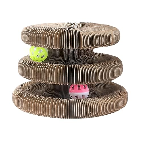 3 in 1 Kratzpad Transforming Toy Board Schleifen Krallen Kratzbaum Übung Muskel Stress Relieve Scratcher Karton Groß