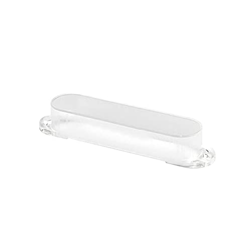 ZENGXUE 3 Stück E-Gitarren Pickup Shell Single Joint Geschlossene Pickup Cover Musikinstrument Zubehör Humbucker Tonabnehmer Set (Color : Pure transparent color)