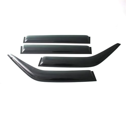 SKINII Seitenscheiben Windabweiser ABS Seitentür Fenster Visier Windabweiser Für Nissan Für Navara Für Terrano D22 2003–2013 Autofenster Windabweiser