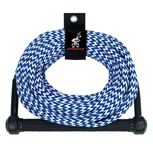 Airhead Unisex-Erwachsene Kwik Tek AHSR-75 Wasserski Seil 75' 1 Abschnitt, blau/weiß, 75-Feet