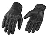 Rokker Tucson Motorradhandschuhe, schwarz, M