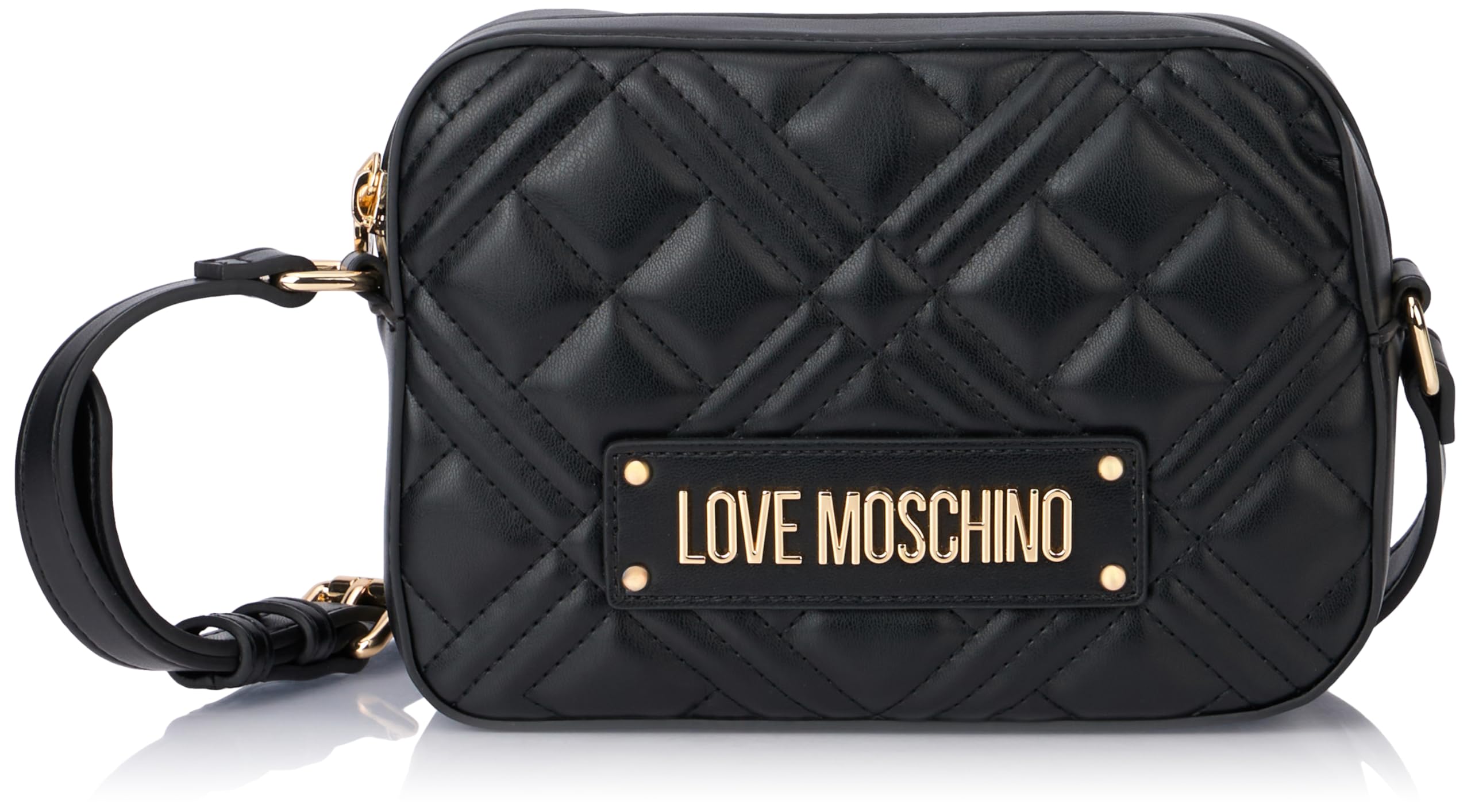 Love Moschino Damen Jc4150pp1lla0000 Schultertasche, Schwarz