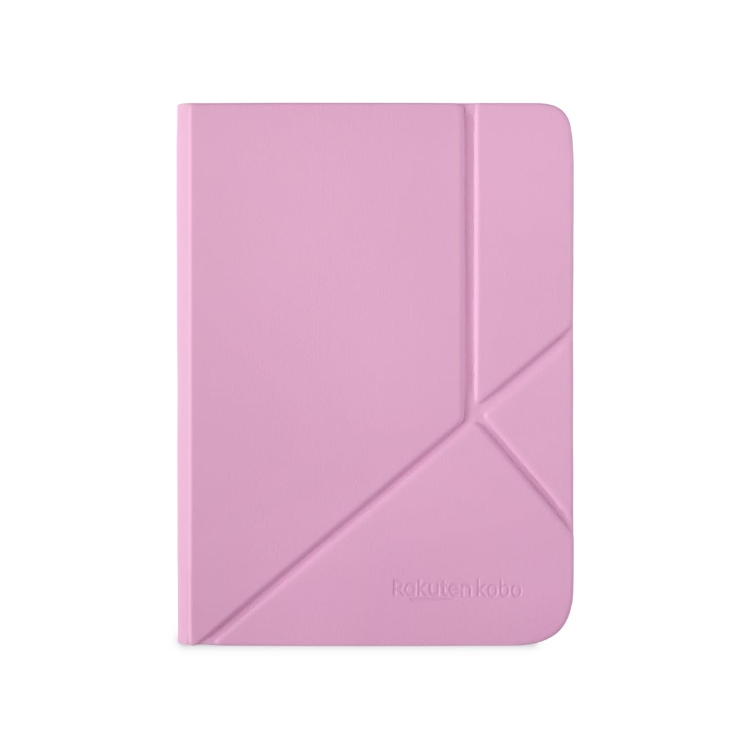 Kobo Clara Colour/BW SleepCover Case, Candy Pink, Schlaf-/Wachstechnologie, integrierter 2-Wege-Ständer, veganes Leder, kompatibel mit 15,2 cm (6 Zoll) Kobo Clara Colour/BW eReader