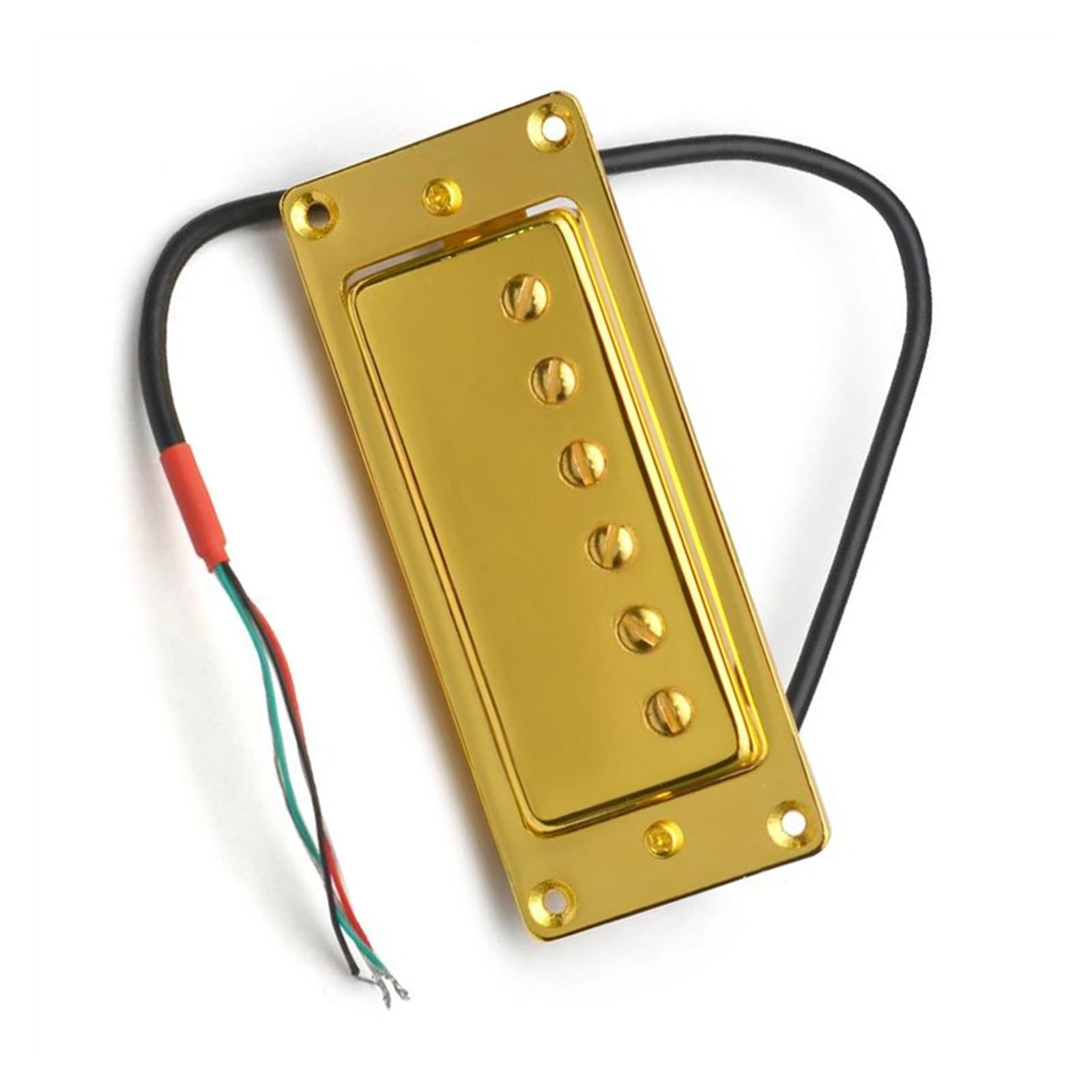 1pc Gold 6 Loch E-gitarre Humbucker Pickup 4 Kerne Kabel Gitarre Teile Single-Coil-Tonabnehmer