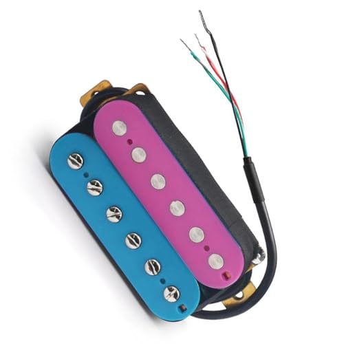 Blau-lila E-Gitarre Humbucker Split Bridge Pickup für 6-saitige E-Gitarre Single-Coil-Tonabnehmer