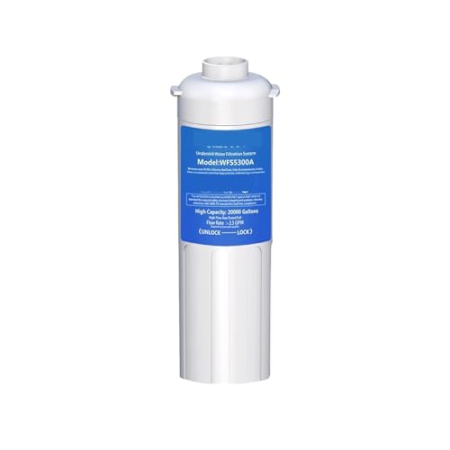 Wasserfiltersystem Ersatz-Wasserfilter for Trinkwasser unter der Spüle, direkt angeschlossenes Trinkwasserfiltersystem unter der Theke Reiner, frischer(1x Replace Filter)