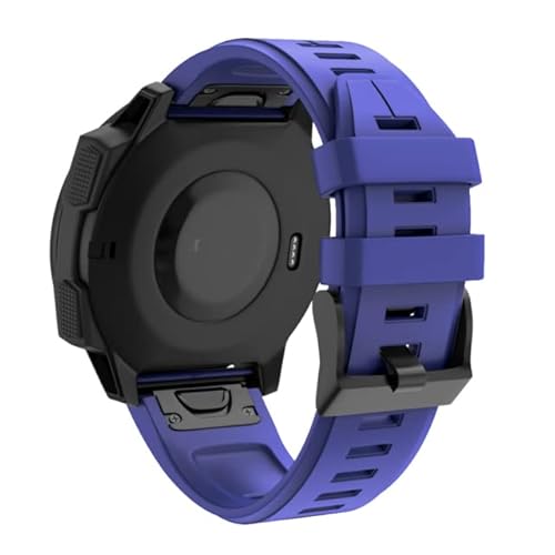 OPKDE Armband für Garmin Fenix 7X 7 6 6X Pro 5 5X Plus/Coros Vertix Smartwatch 26, 22 mm, Silikonarmband, atmungsaktives Uhrenarmband für VERTIX2, 22mm Epix, Achat