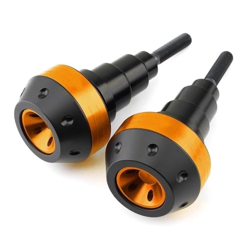 DZSJHGFDD Slider Protector Fallschutz Motorrad-Fallschutzvorrichtungen Für Benelli Für Leoncino500 Für BN600 Für TNT300 CNC-Aluminiumrahmenschieber Anti-Crash-Kappe Motorschutz(Orange)