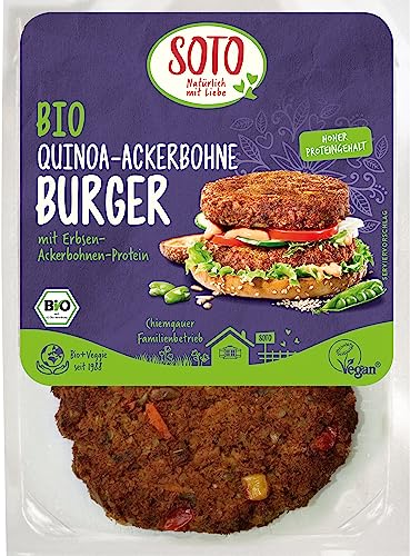 SOTO Bio Burger Quinoa & Ackerbohne (6 x 150 gr)