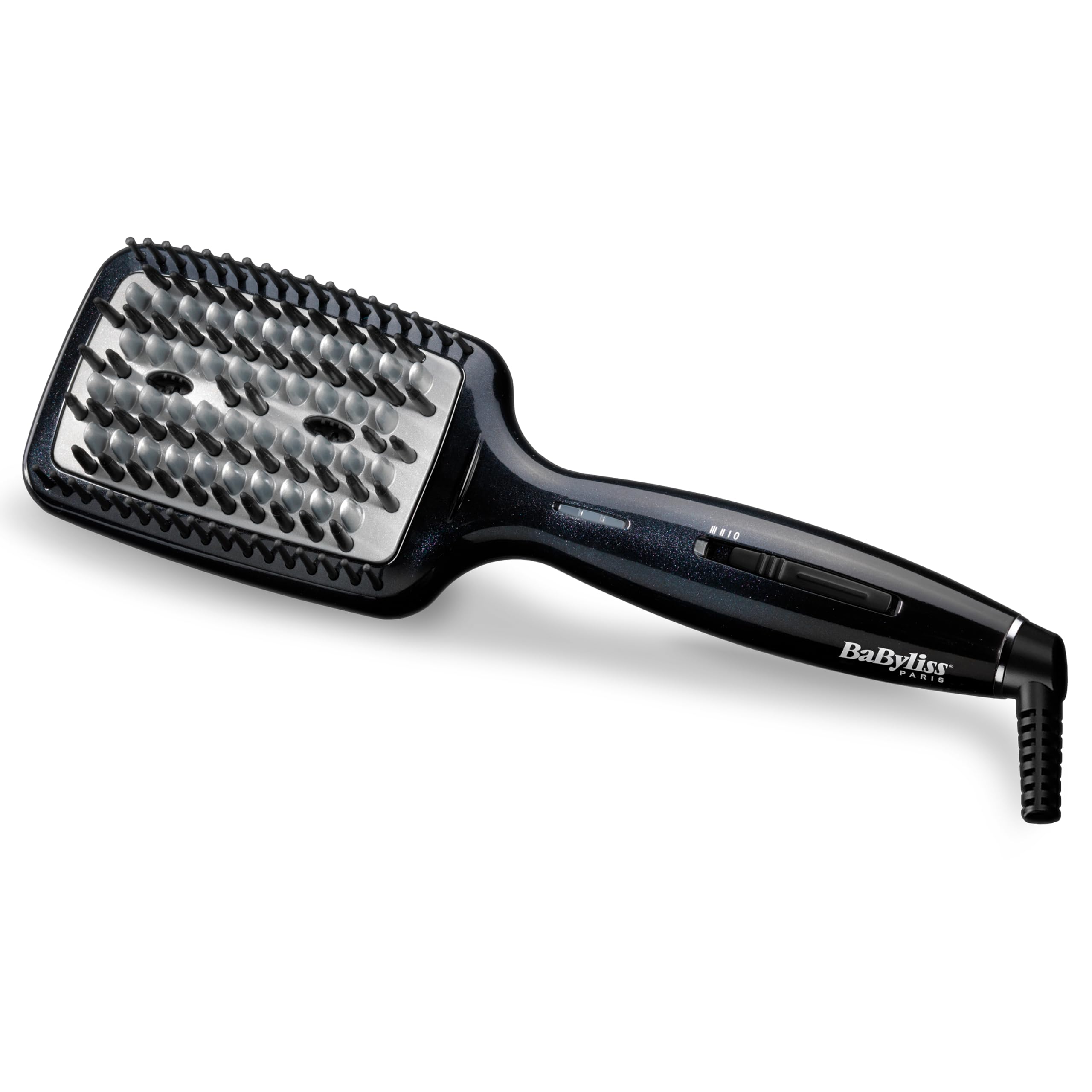 BaByliss Smoothing Heated Brush Glättbürste mit Ionen-Technologie, HSB101E