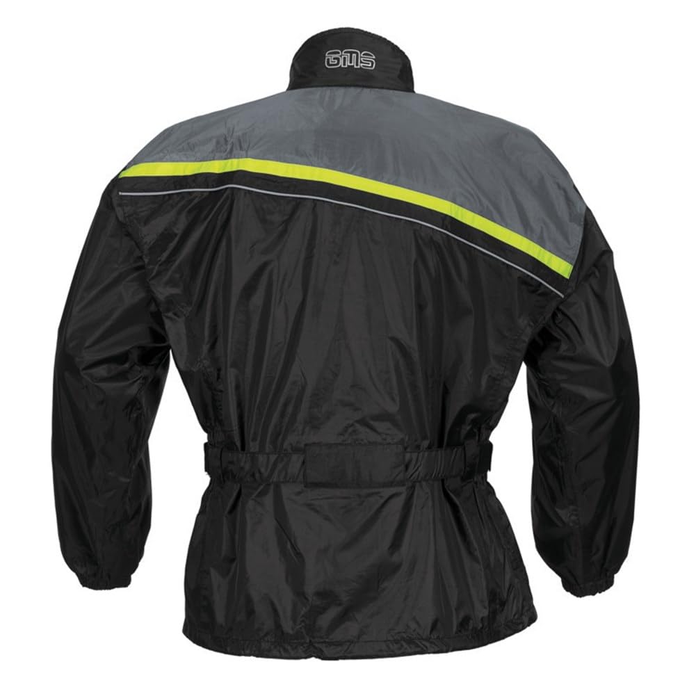 GERMAS Regenjacke Douglas, Farbe:schwarz-gelb fluo, Größe:6XL