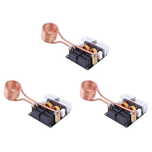 Yeihhtuk 3X 1000W 20A 53V ZVS Nieder Spannungs Induktions Heiz Platinen Modul Flyback Treiber Heizung DIY