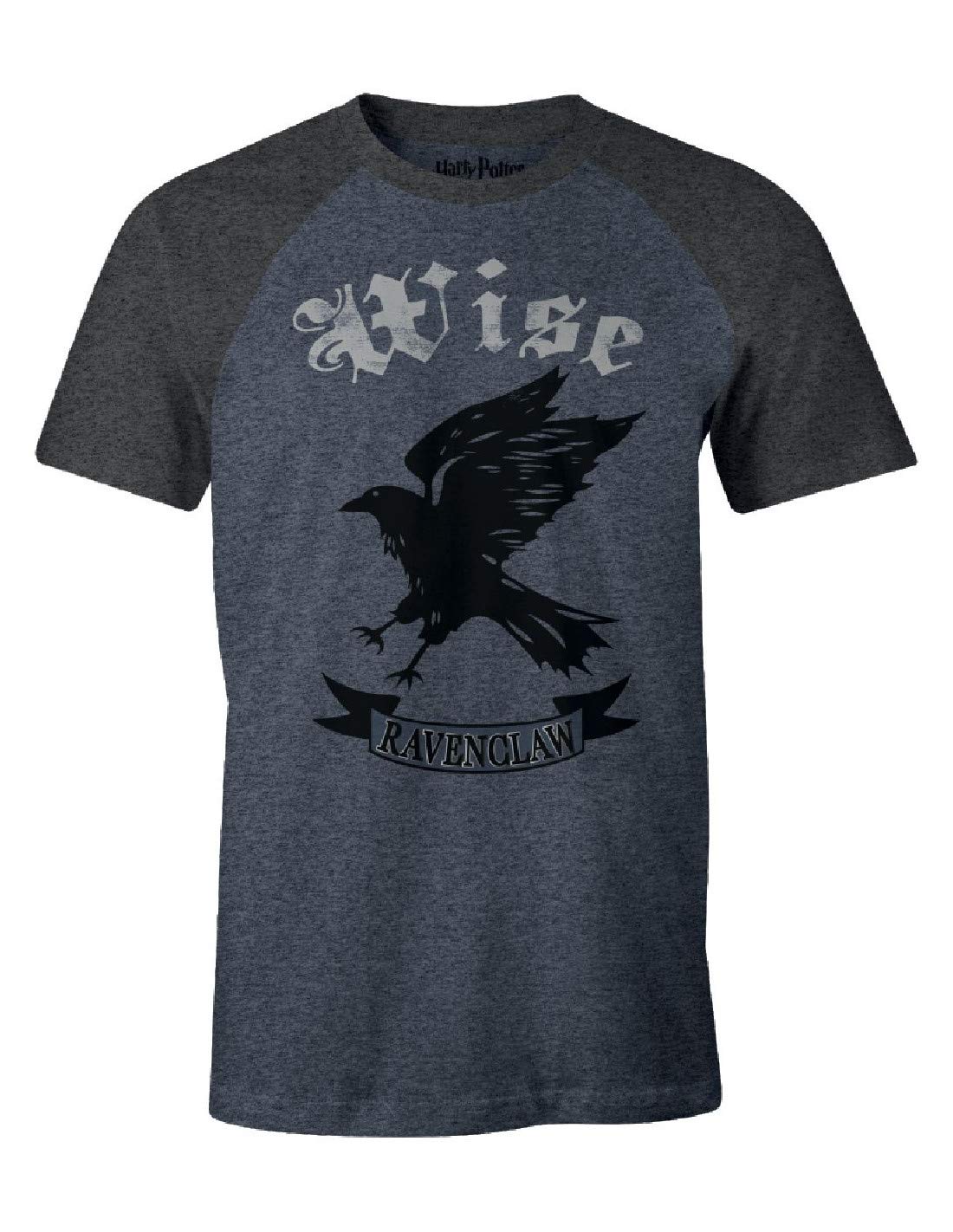 cotton division Harry Potter T-Shirt Ravenclaw Wise - Blau/Schwarz (L)