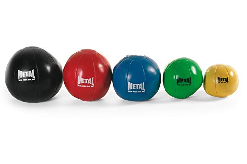 METAL BOXE MB323 Medizin Ball Unisex, Uni, MB323, Schwarz, 5 kg