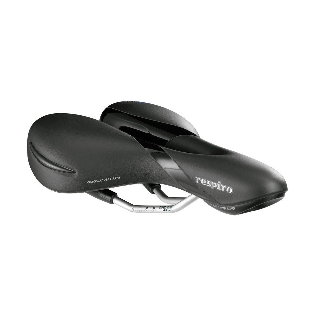 Selle Royal Unisex-Adult Respiro Soft Moderate Sattelbezug, schwarz