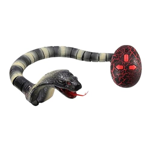 Lyricalist Realistic Snake - RC Realistic Fake Snake, Tricky Pranks Toy Fake Snake | Novelty RC Snake Joke Prank Trick Toy, for Traveling, Parties, Camping, Family Gatherings