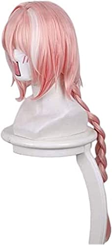 LINLINCD-Wig Anime Cosplay Anime Fate/Apocrypha Rider Astolfo Perücke Cosplay Kostüm Fate Go Männer & Frauen Lange Synthetische Haare Halloween Party Rollenspiele Perücken KEEBON