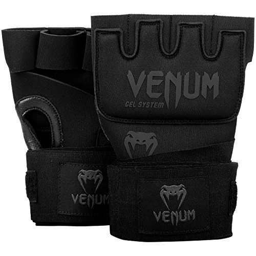 Venum Kontact Gel Handschuh - Schwarz/Schwarz - XS