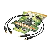 SOMMER CABLE 2,5m Cinch Kabel SC Onyx 2025 MKII Stereo HI-CM06 RCA Stecker | ON81-0250-SW