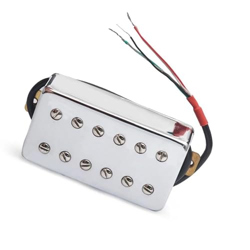 Gitarren-Tonabnehmer Doppelspulen-12-Loch-Humbucker-Tonabnehmer Für E-Gitarre (Color : Neck Pickup)