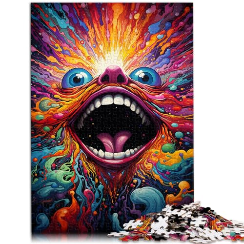 Puzzle | Puzzles Bizarre, farbenfrohe Monster. Puzzle für Erwachsene, 1000-teiliges Holzpuzzle als Geschenk für die ganze Familie, 1000 Teile (50 x 75 cm)