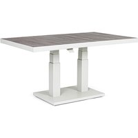 Bizzotto Lifttisch »Truman«, BxHxL: 85 x 72 x 140 cm, Tischplatte: Keramik - weiss