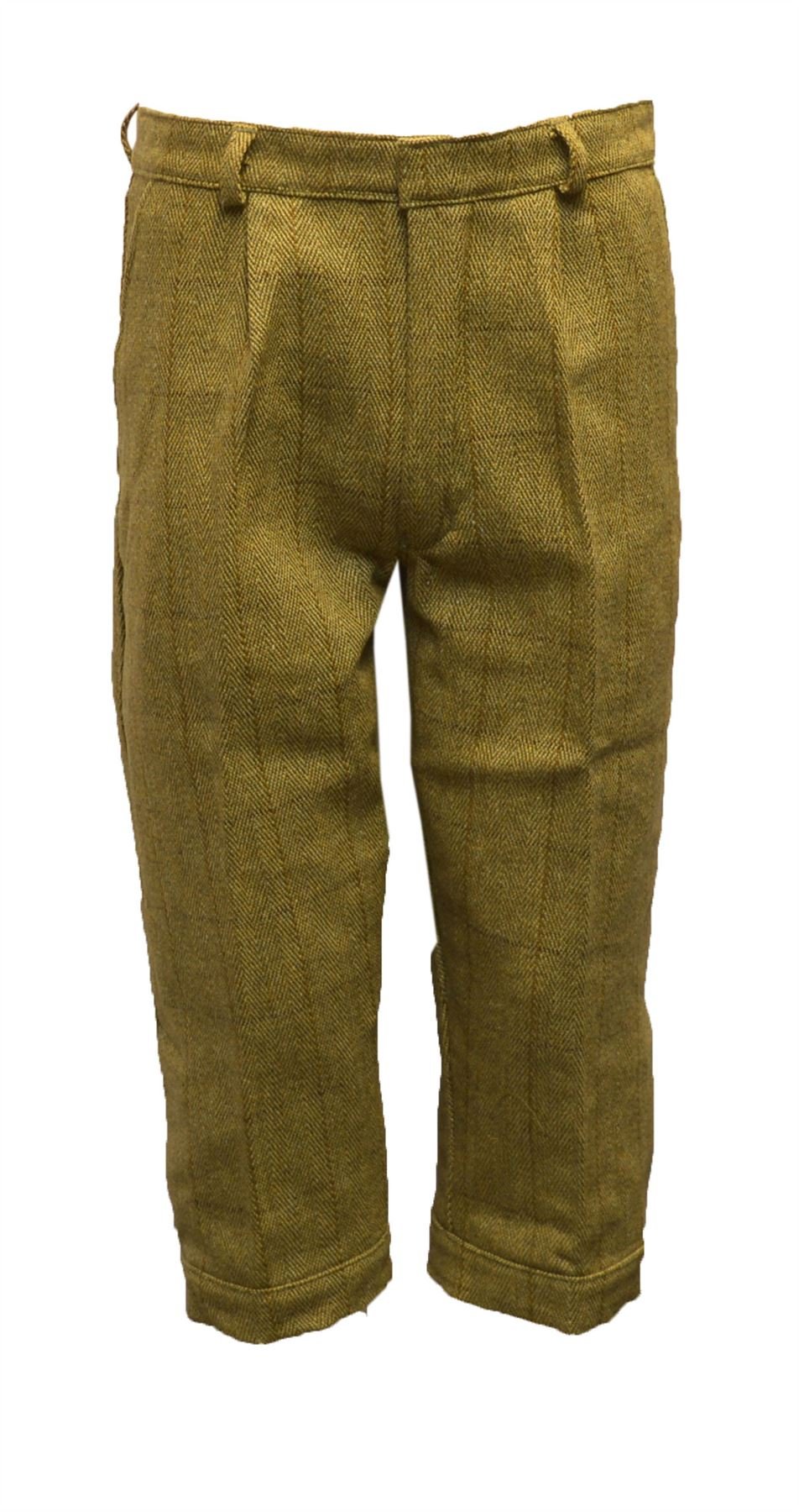 WALKER AND HAWKES Herren Kniebundhose aus Tweed - lang - für die Jagd geeignet - Helles Salbeigrün - Größe 40