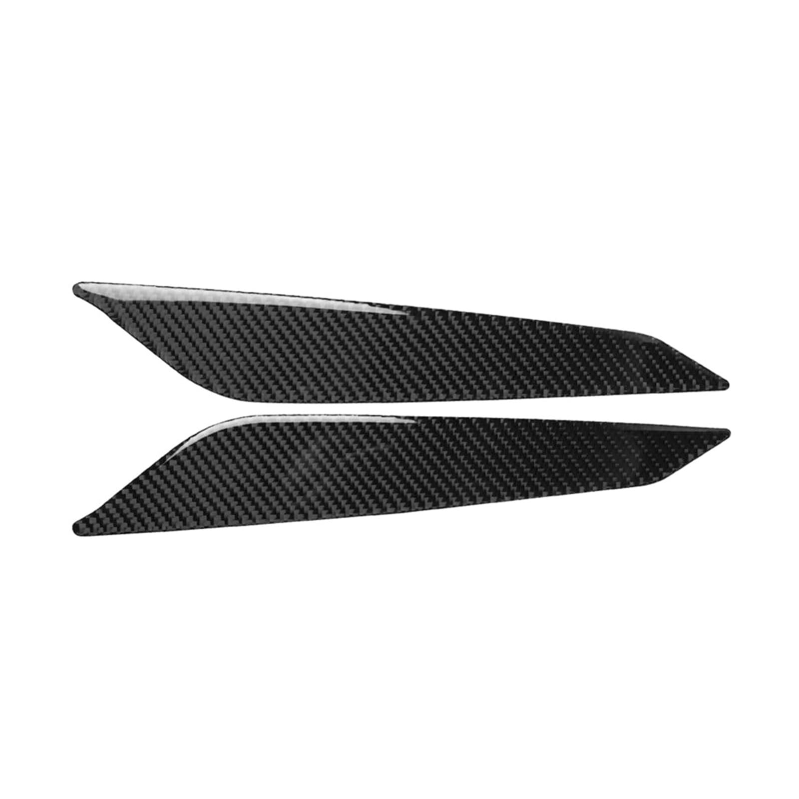 Innenleisten 2Pcs Carbon Fiber Look Auto Gangschaltung Seitenverkleidung Aufkleber Trim Für A4 A5 B9 2017-2020