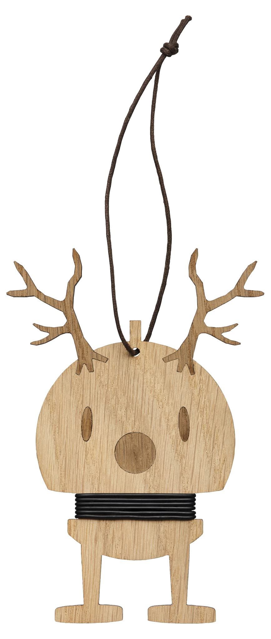 Hoptimist Reindeer Ornament M 2 Stck. Oak