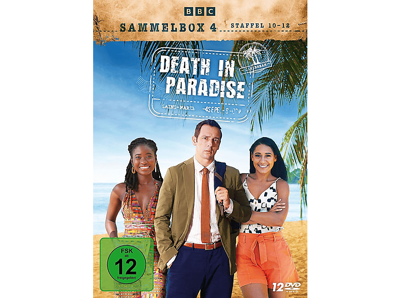 Death In Paradise 4 - Sammelbox Staffel 10-12 DVD