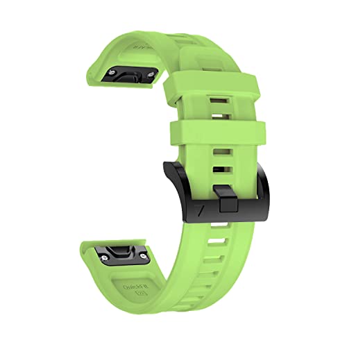 NEYENS Silikon-Smartwatch-Armbänder für Garmin Fenix 6X 6 6S Pro 5X 5 Fenix 7X 7 Epix Gen 2 VERTIX 2 Band Quick Easyfit Armband Correa, 26mm Fenix 5X 6X 7X, Achat