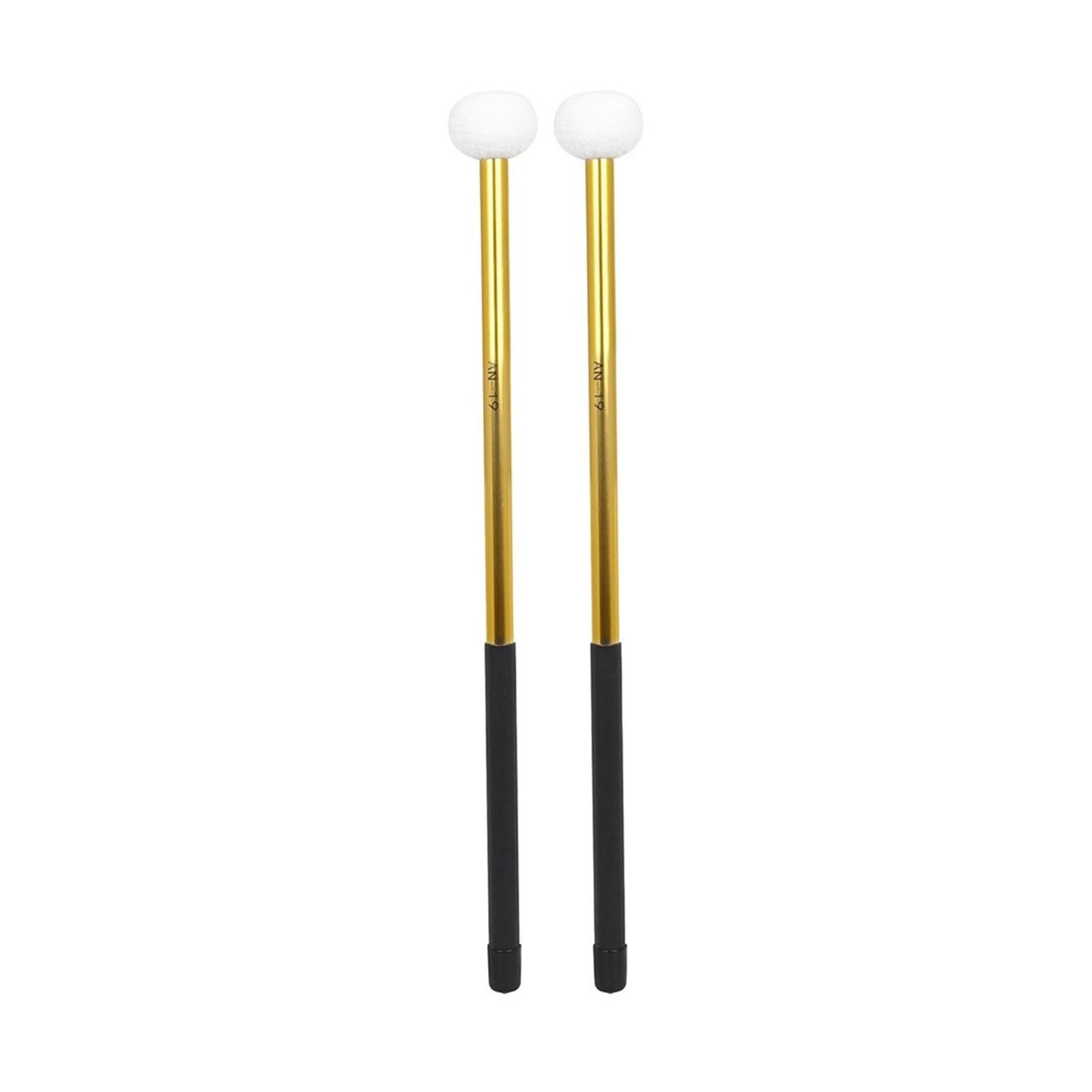 Instrumentenzubehör Paukenschlägel Schlagzeugschlägel Percussion Marschings mit Filzkopf Percussion Schlägel Pauken Stick für Trommel