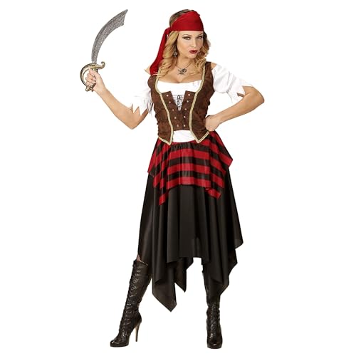 "PIRATE" (dress, corset, headband) - (S)