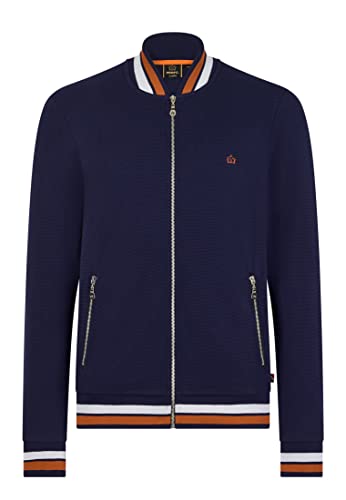 Merc of London Herren Mullins Sweatshirt, Dunkelblau, L