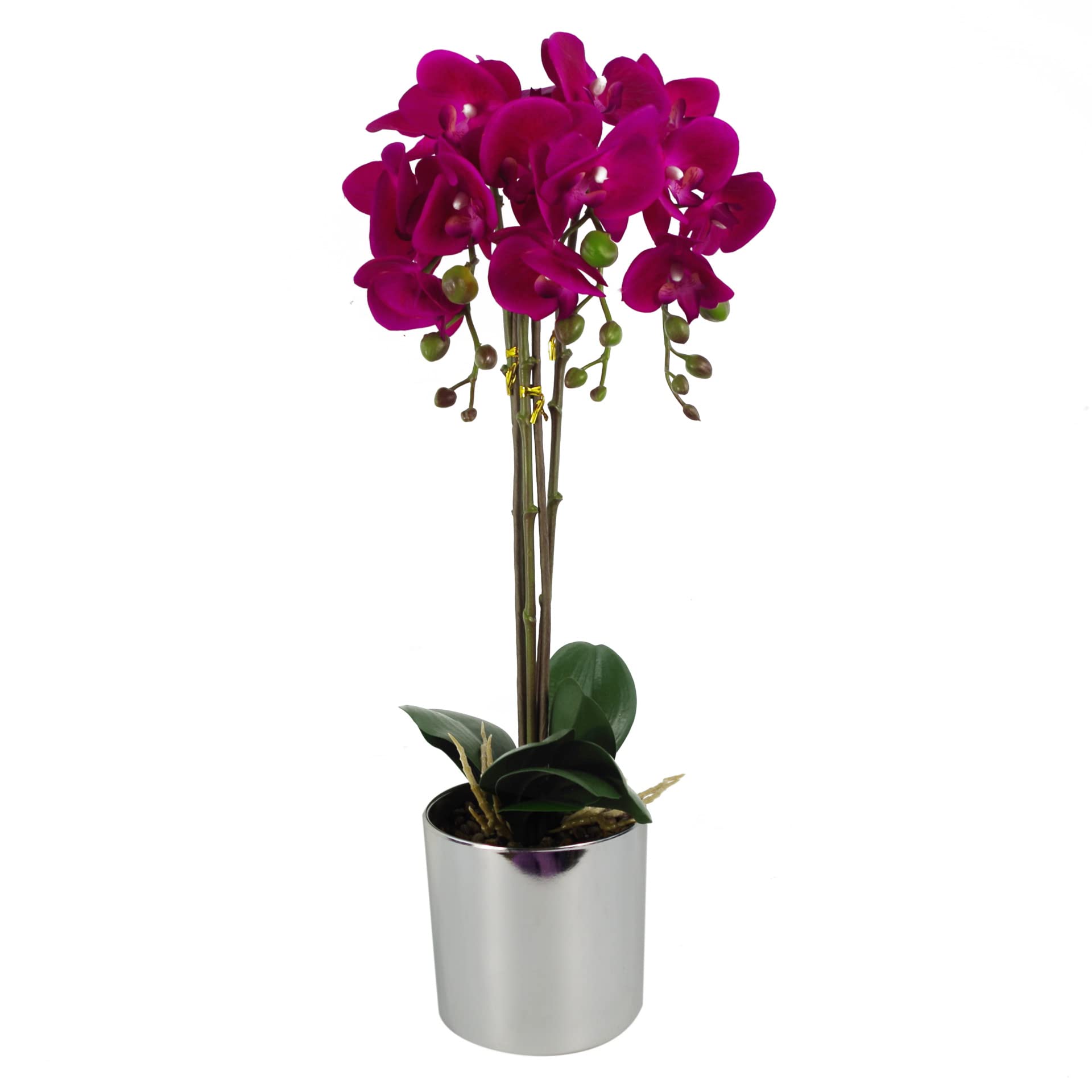 Leaf Design UK Realistische künstliche Orchidee im Topf