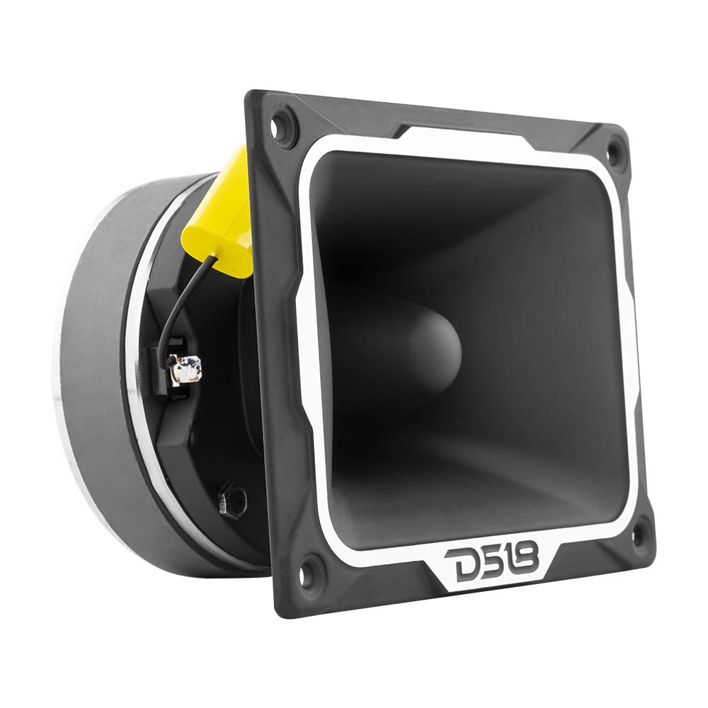 DS18 PRO-TWX5 Aluminium-Superbullet-Hochtöner, 3,8 cm (1,5 Zoll), VC 500 W max., 250 W RMS, 4 Ohm mit eingebauten Crossover-Hochtönern sind die besten auf dem professionellen Audio- und Voceteo-Markt