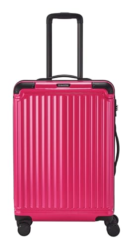 travelite Cruise 4 W Trolley M, Rosa, Unisex, Erwachsene, Pink, LÄSSIG