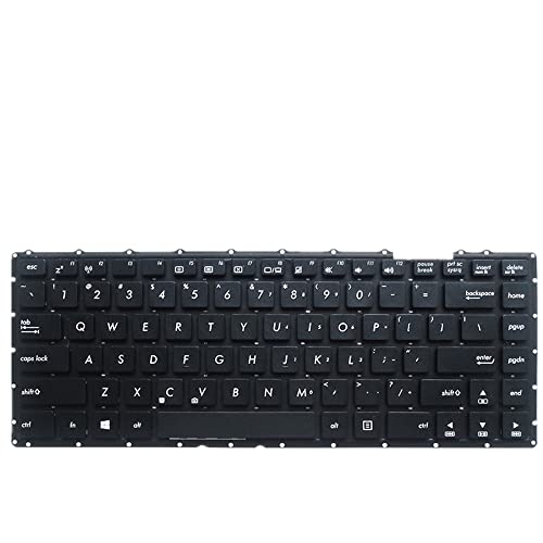 FQ Laptop Tastatur für ASUS D454 Schwarz Amerikanische Version