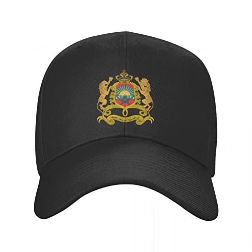 Baseballmütze Königreich Marokko Baseballmütze Erwachsene marokkanische patriotische verstellbare Vatermütze Damen Herren Sport Snapback Sommerhüte